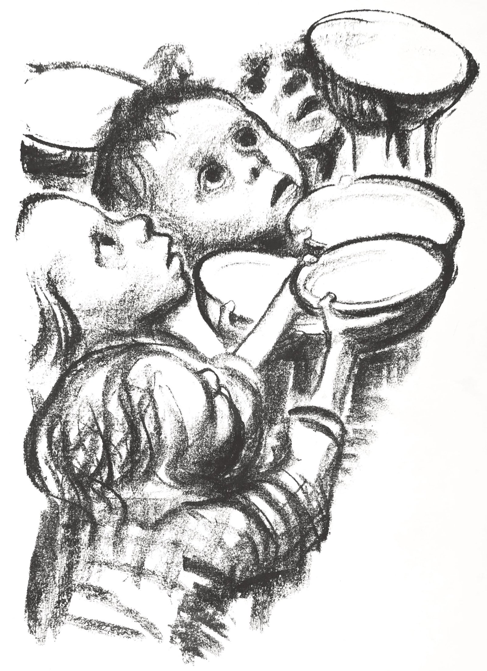 Kathe Kollwitz, Germany's Children Are Starving, Limited Edition Lithograph, 1941 (1 of 4)