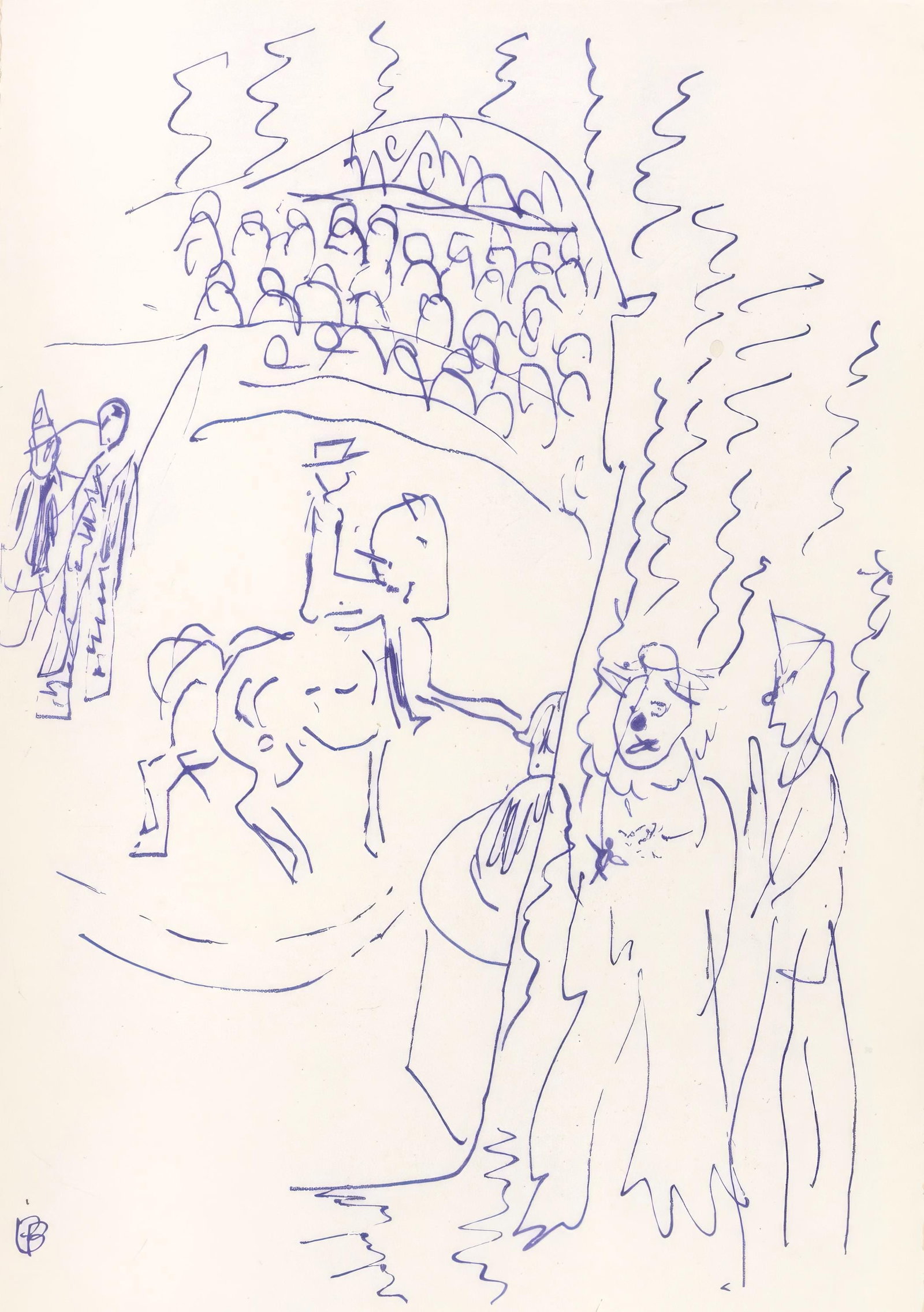 Pierre Bonnard, Untitled, from Correspondances, Limited Edition Lithograph, 1944 (1 of 4)