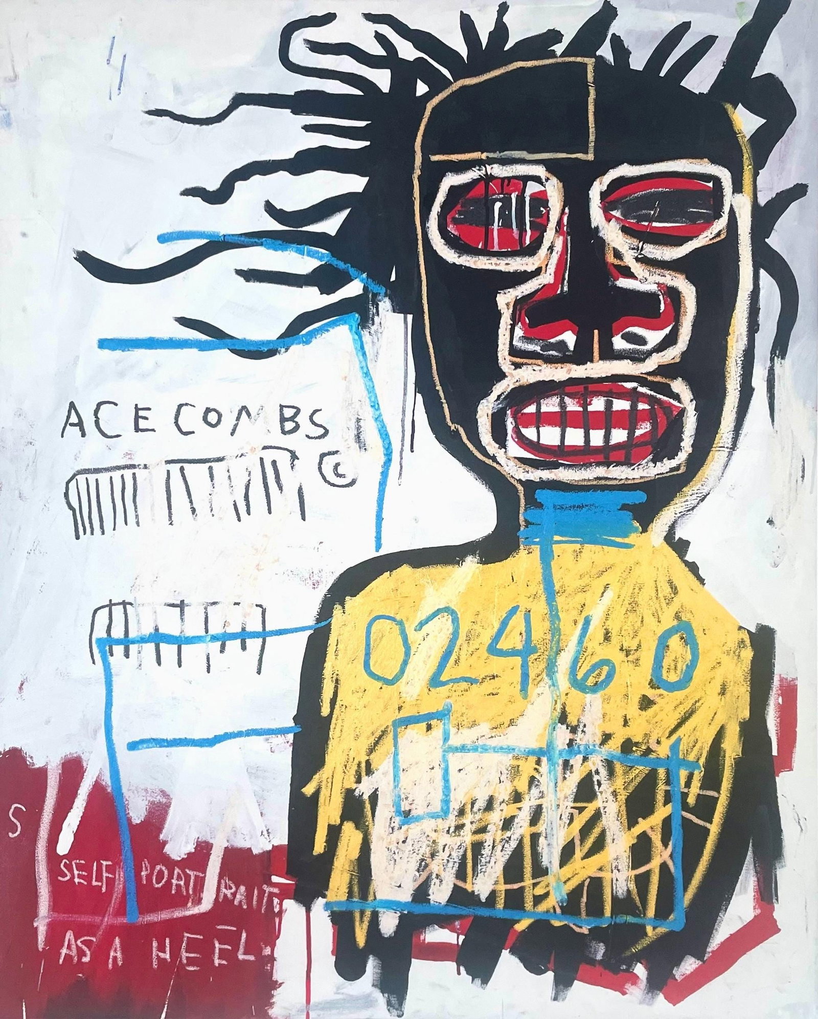 Jean-Michel Basquiat, Self-Portrait as a Heel, Official Edition Archival Pigment Print (1 of 4)