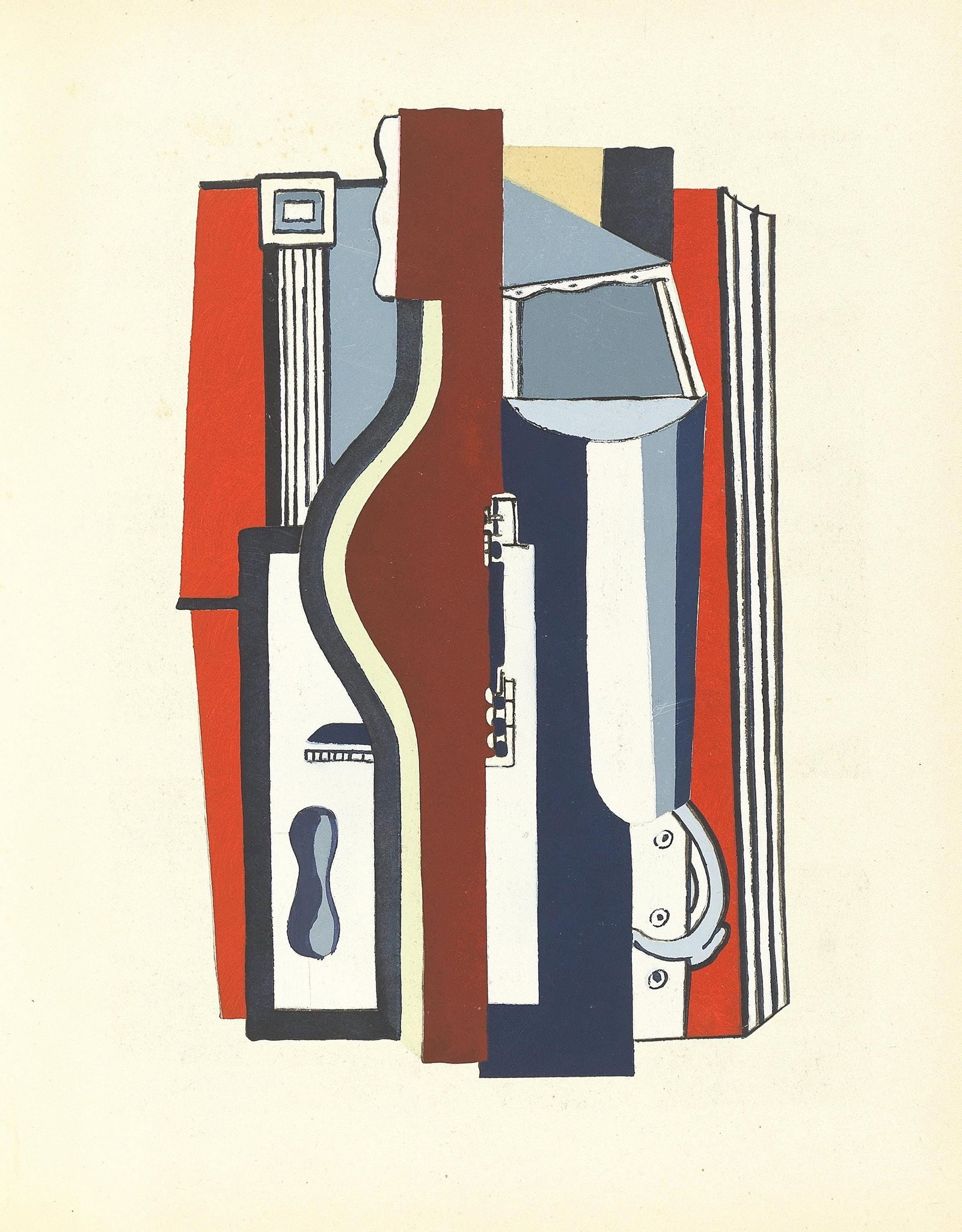 Fernand Leger, Composition, Limited Edition Lithograph (1 of 4)
