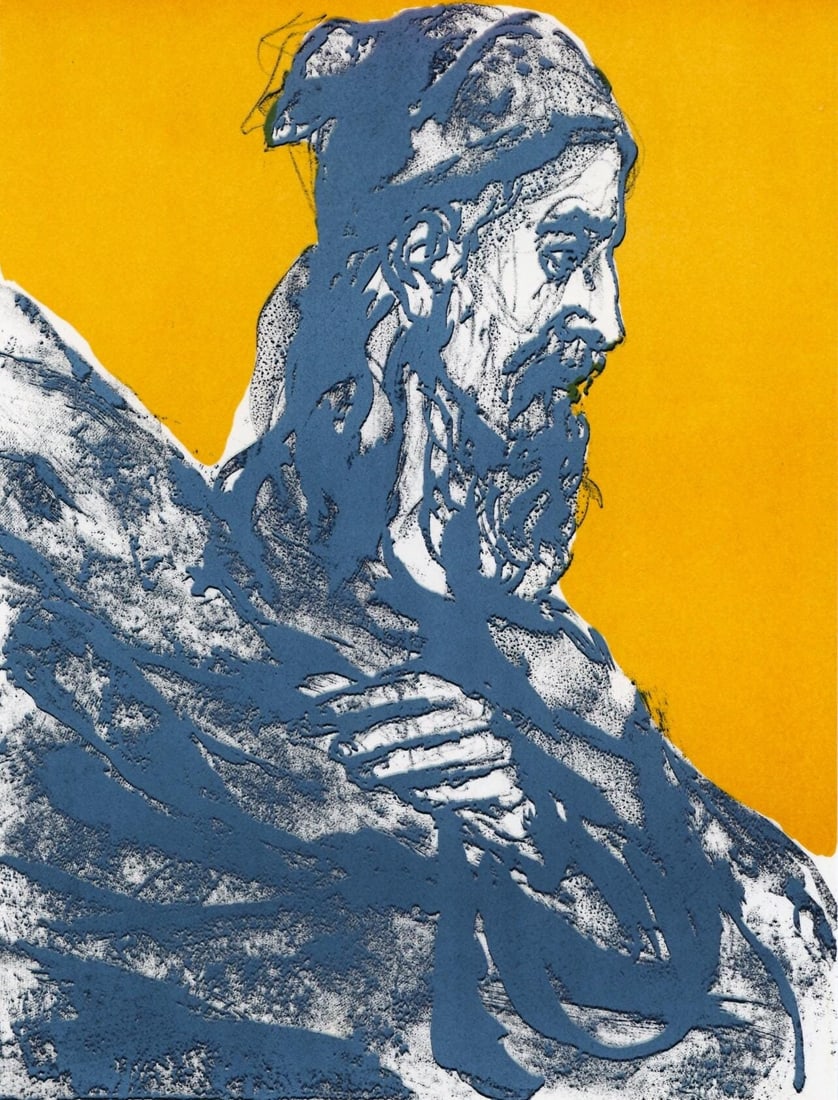 Walter Spitzer, Composition, L'Odyssee, Limited Edition Lithograph (1 of 4)