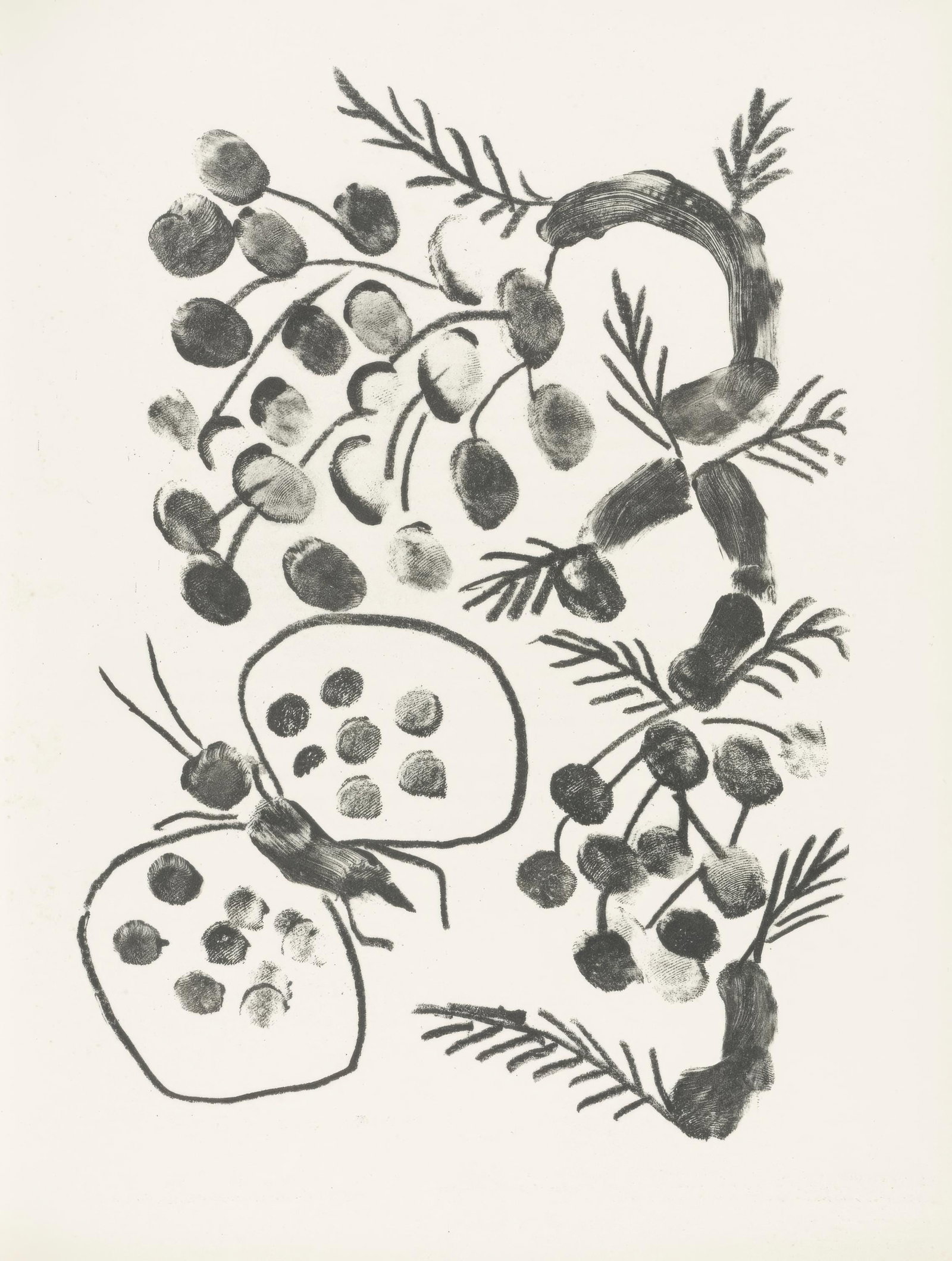 Pablo Picasso, Untitled, from In living memory, Limited Edition Lithograph, 1950 (1 of 4)