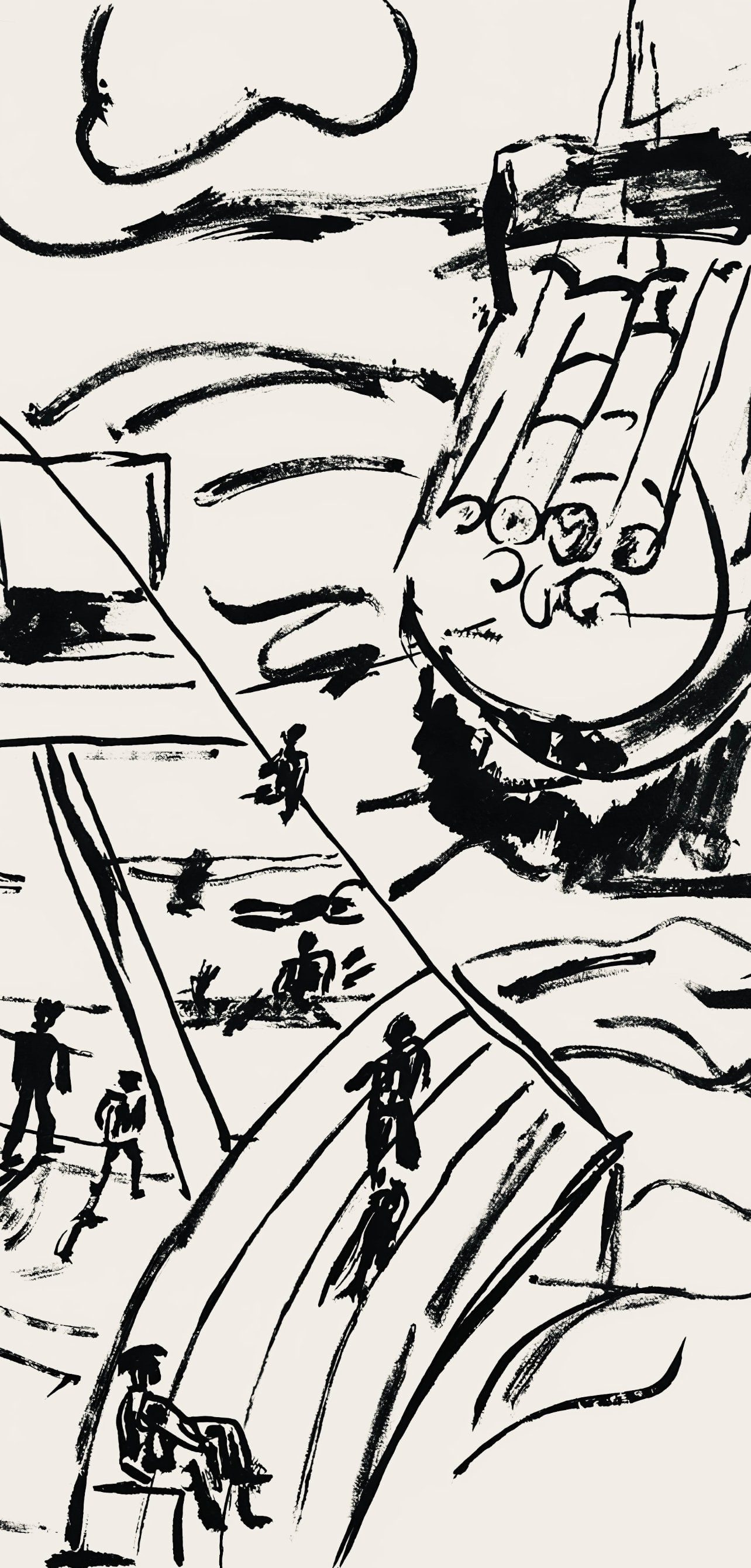 Fernand Leger, Composition, mes voyages - 3