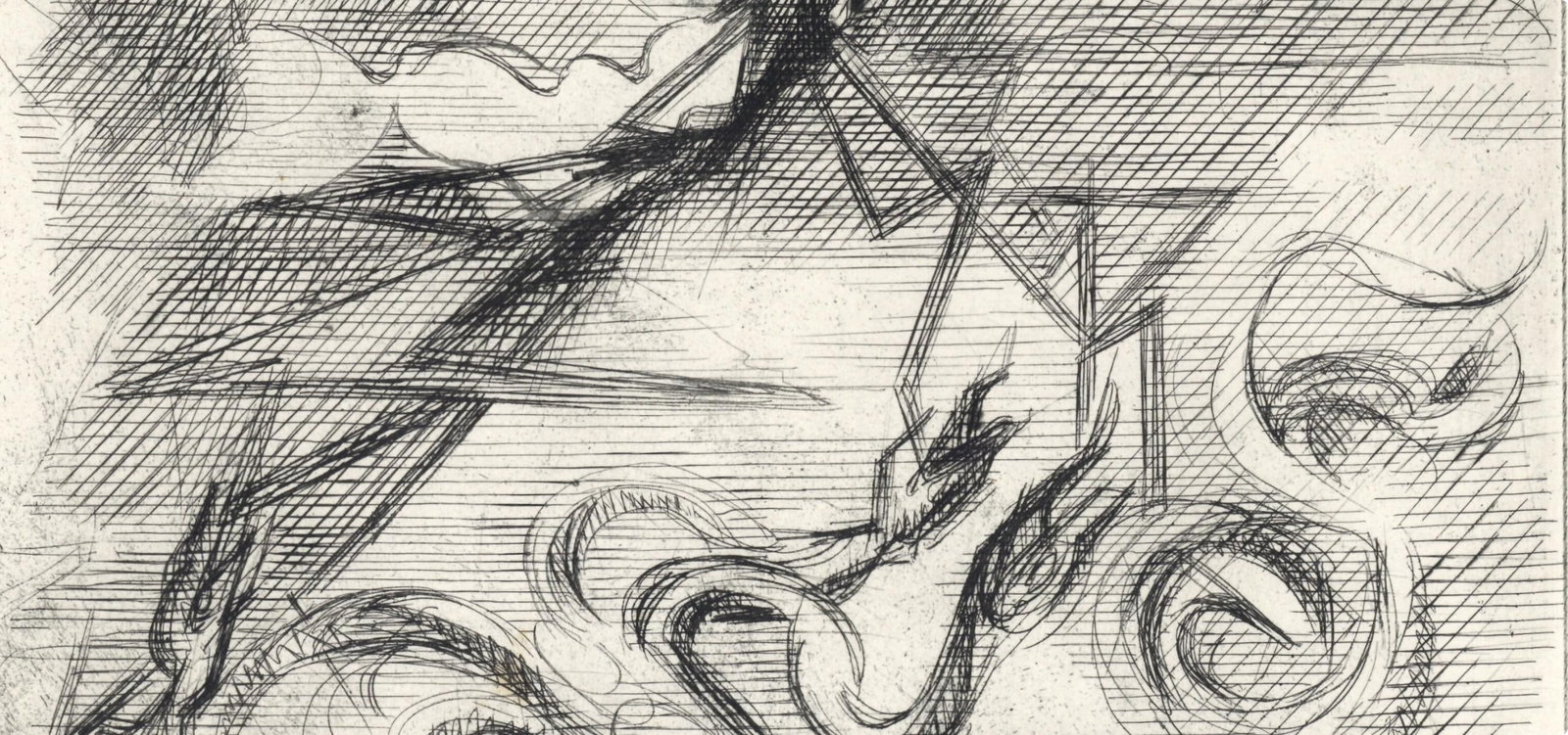 Jacques Villon, Composition, Alternance, Limited Edition Etching - 3