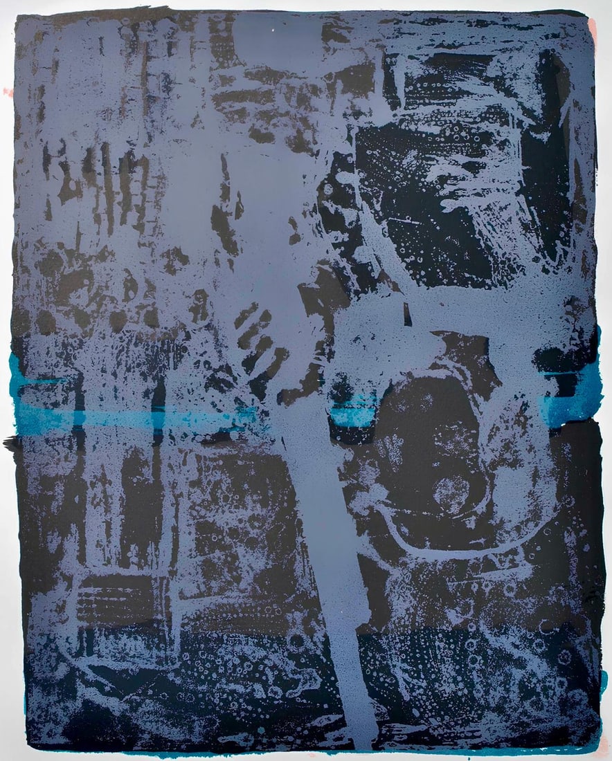 Paul Guiramand, Composition, Œuvres completes d'Albert Camus, Limited Edition Lithograph (1 of 4)