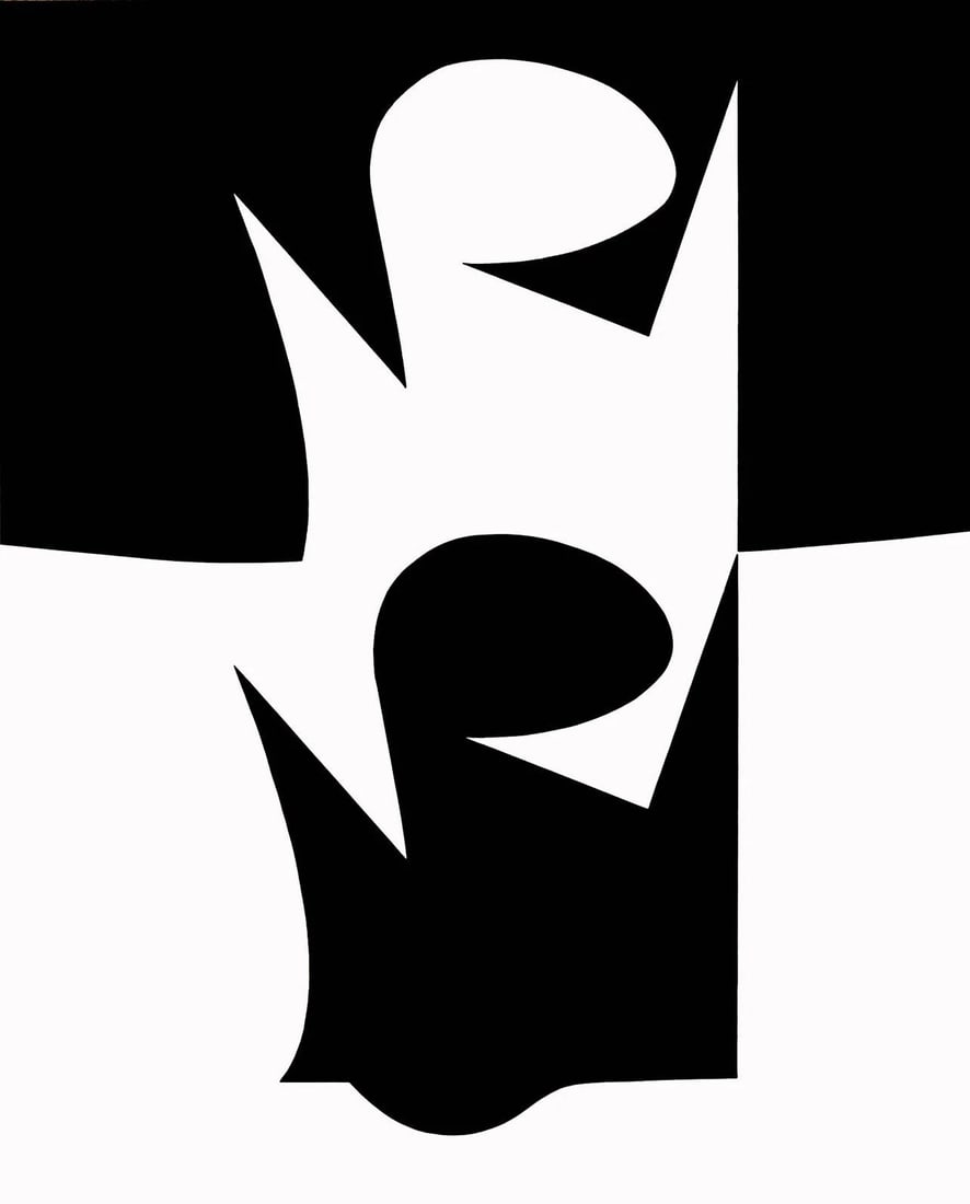 Victor Vasarely, Composition, Etres ou Fantomes, Limited Edition Heliogravure (1 of 4)