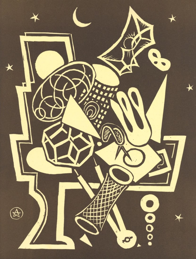 John Joseph Wardell Power, L'homme calculateur, XXe siecle, Limited Edition Etching and Engraving (1 of 4)