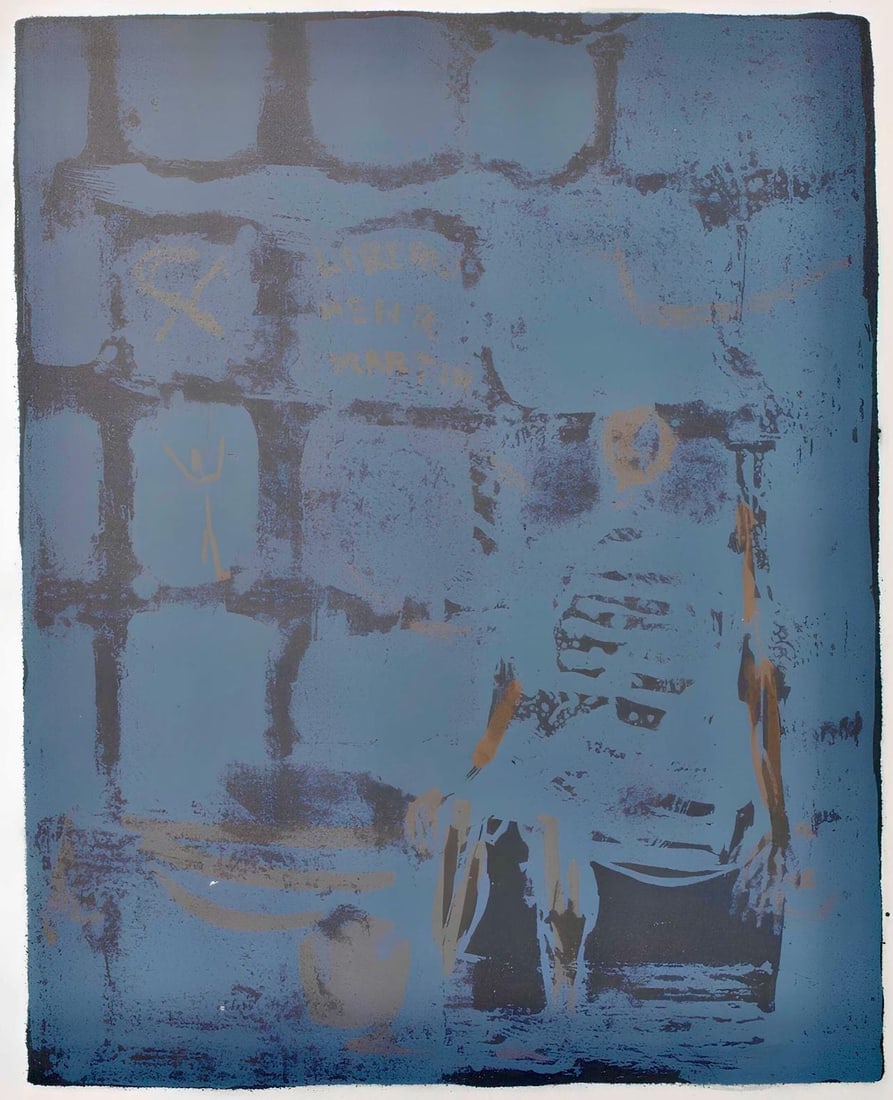 Paul Guiramand, Composition, Œuvres completes d'Albert Camus, Limited Edition Lithograph (1 of 4)