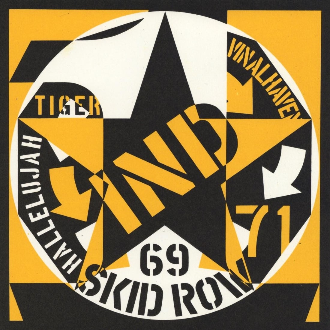 Robert Indiana, Composition (Sheehan 78), XXe siecle, Limited Edition Lithograph (1 of 4)