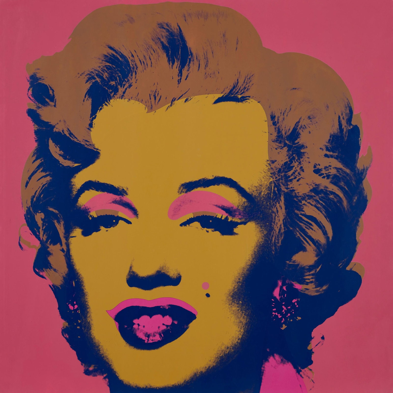 Andy Warhol, Marilyn Monroe, No.27, Official Edition, Sunday B. Morning, Silkscreen: Official edition, Andy Warhol, Sunday B. Morning, silkscreen on museum board. Paper Size: 36 x 36 inches. Excellent condition. Inscription: "published by Sunday B. Morning", and "fill in your own