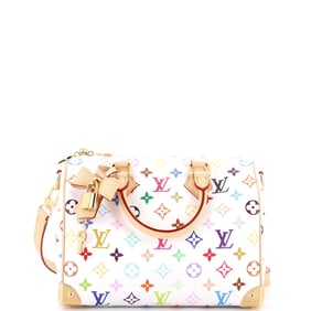 Louis Vuitton x Takashi Murakami Speedy Soft Bandouliere Bag