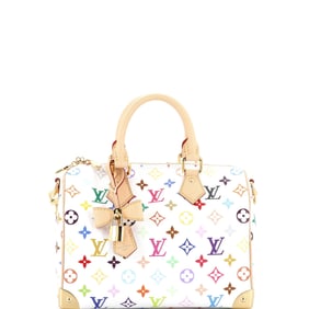 Louis Vuitton x Takashi Murakami Speedy Soft Bandouliere Bag