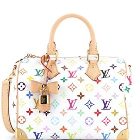 Louis Vuitton x Takashi Murakami Speedy Soft Bandouliere Bag