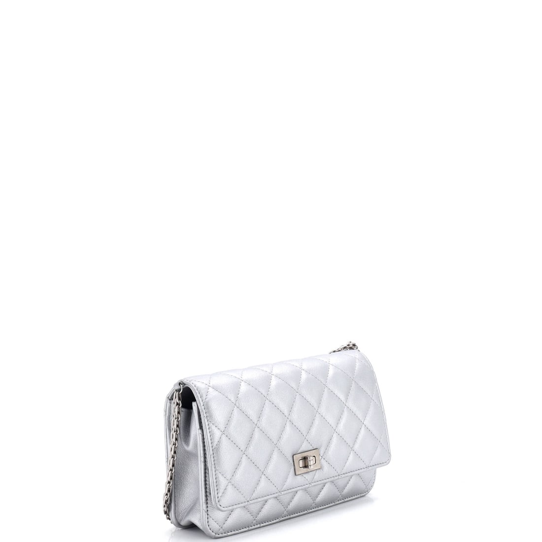 Chanel Reissue 2.55 Wallet on Chain Quilted Metallic Calfskin (1 of 5)