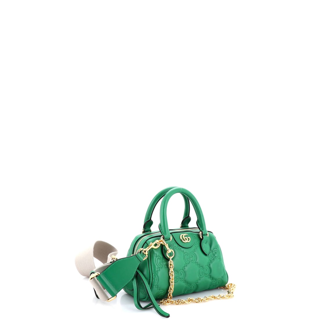 Gucci Ophidia Convertible Boston Top Handle Bag GG Matelasse Leather Mini (1 of 5)