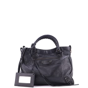 Balenciaga City Classic Studs Bag Leather Medium