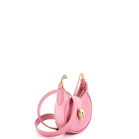 Bvlgari Serpenti Ellipse Crossbody Bag Leather Micro