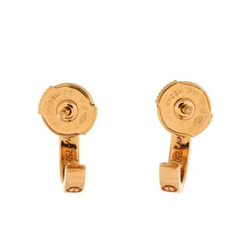 Cartier Love Hoop Earrings 18K Rose Gold Small
