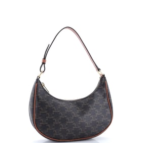 Celine Ava Bag Triomphe Coated Canvas