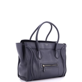 Celine Shoulder Luggage Bag Leather
