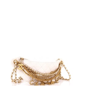 Chanel All About Chains Waist Bag Quilted Lambskin