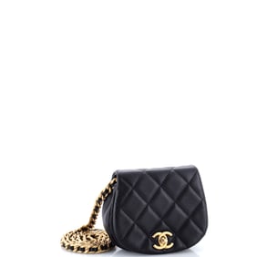 Chanel Coco Mail Clutch with Chain Quilted Calfskin Mini