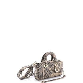 Christian Dior Lady D-Joy Bag Printed Leather Small