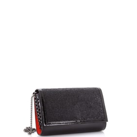 Christian Louboutin Paloma Clutch Embellished Leather Small