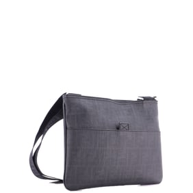 Fendi Slip Pocket Messenger Zucca Coated Canvas Medium