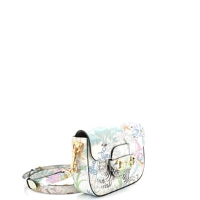 Gucci Horsebit 1955 Shoulder Bag Printed Leather Mini
