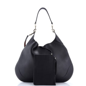 Gucci B Shoulder Bag Leather Medium