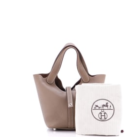 Hermes Picotin Lock Bag Clemence PM