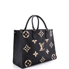 Louis Vuitton OnTheGo Tote Bicolor Monogram Empreinte Giant MM