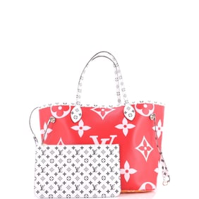 Louis Vuitton Neverfull NM Tote Limited Edition Colored Monogram Giant MM