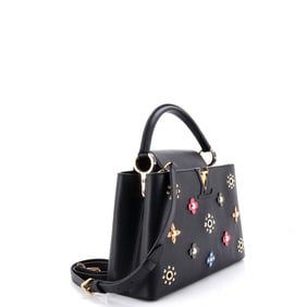 Louis Vuitton Capucines Bag Leather with Embellished Detail PM