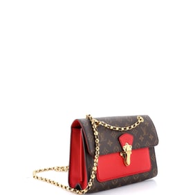 Louis Vuitton Victoire Handbag Monogram Canvas and Leather