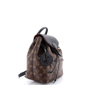 Louis Vuitton Montsouris NM Backpack Monogram Canvas with Leather PM