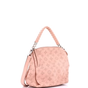 Louis Vuitton Babylone Handbag Mahina Leather BB