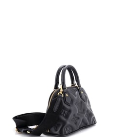 Louis Vuitton Alma Handbag Bubblegram Leather BB