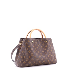 Louis Vuitton Montaigne Handbag Monogram Canvas MM