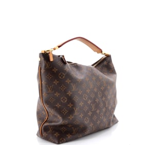 Louis Vuitton Sully Handbag Monogram Canvas MM