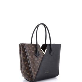 Louis Vuitton Kimono Handbag Monogram Canvas and Leather MM
