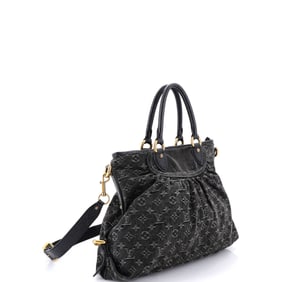 Louis Vuitton Neo Cabby Handbag Denim GM