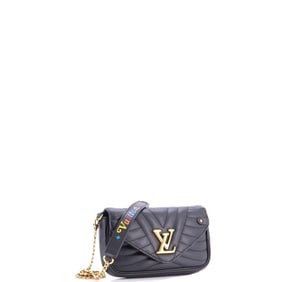 Louis Vuitton New Wave Chain Pochette Quilted Leather