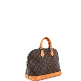 Louis Vuitton Alma Handbag Monogram Canvas PM