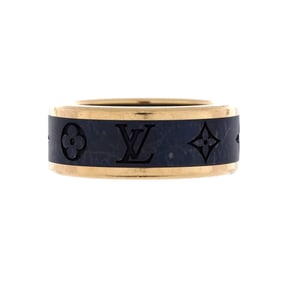Louis Vuitton Les Gaston Ring 18K Yellow Gold and Titanium