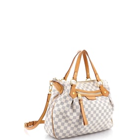 Louis Vuitton Evora Handbag Damier GM