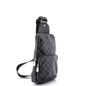 Louis Vuitton Avenue Sling Bag Damier Graphite
