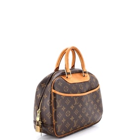 Louis Vuitton Trouville Handbag Monogram Canvas