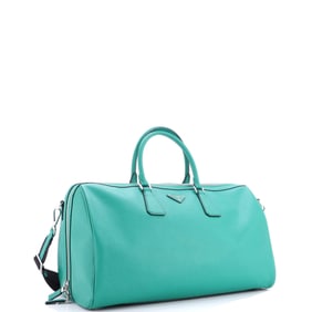 Prada Convertible Weekend Duffle Bag Saffiano Leather Large